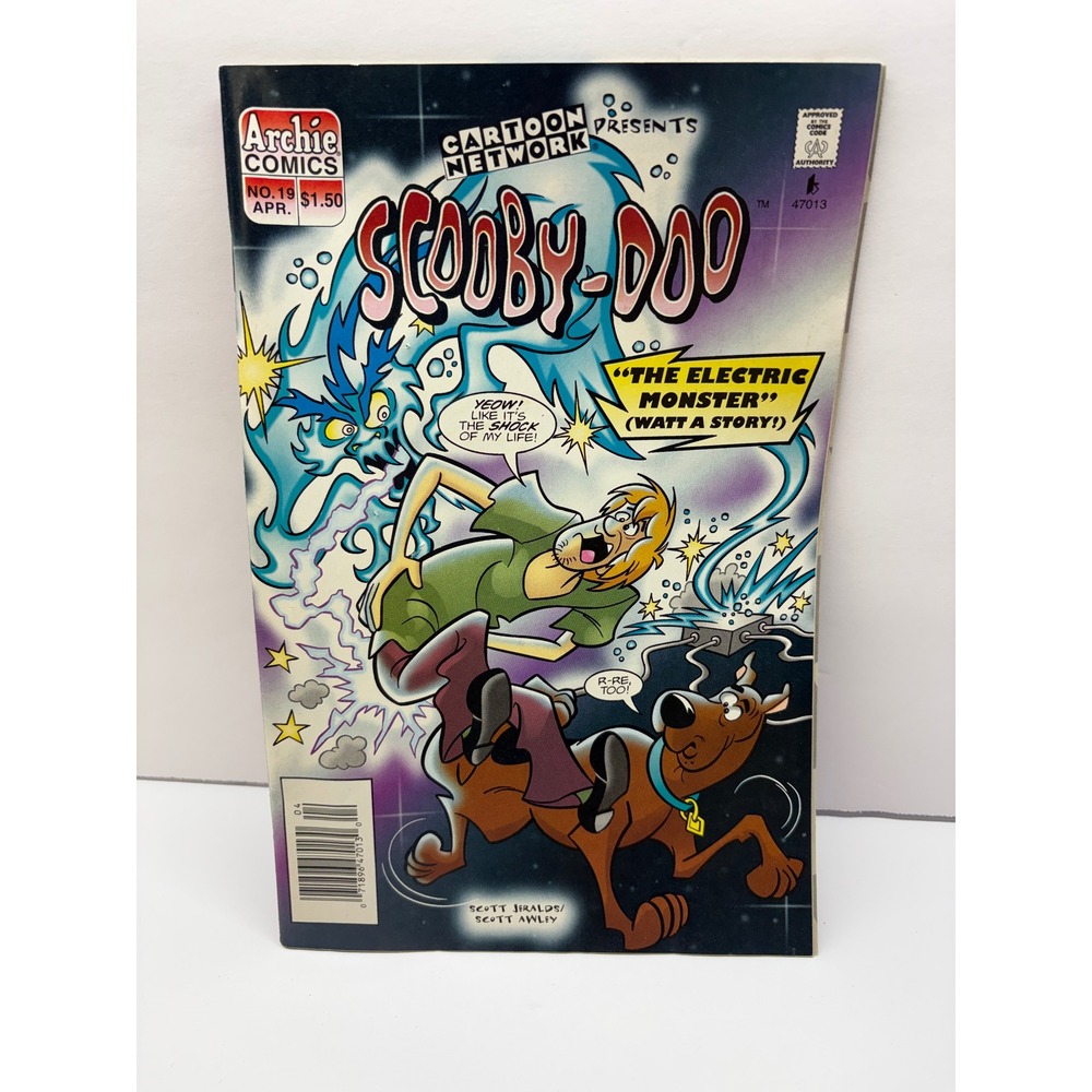 Archie Comics Scooby-Doo No 19 April 1997 Cartoon Network Electric Monster
